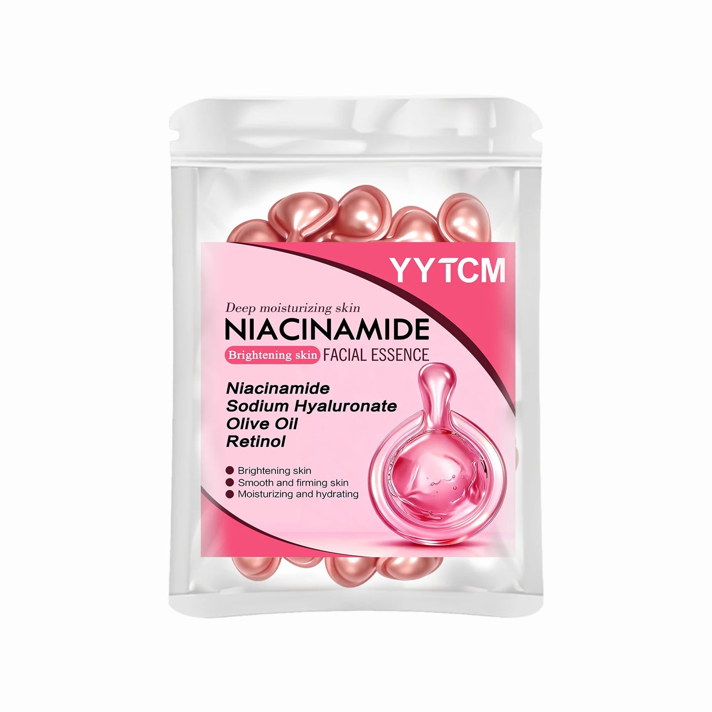 Niacinamide Facial Essence Capsules, Containing Retinol