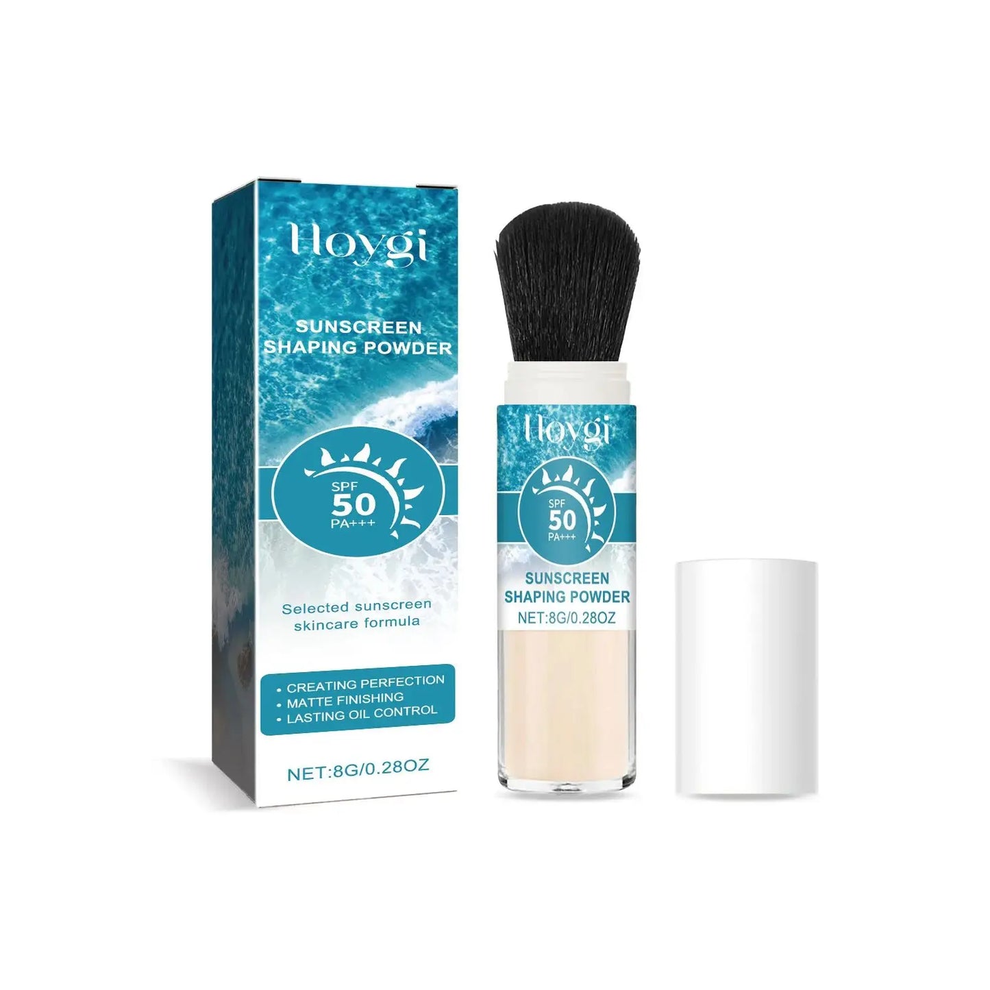 SPF50 Sunscreen Loose Powder Covering Pore Oil