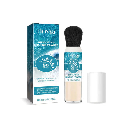 SPF50 Sunscreen Loose Powder Covering Pore Oil