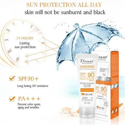 SPF 90+ UV Protection Sunscreen