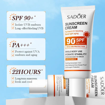 Spf 90+ Sunscreen For Face Whole Body Use Protector