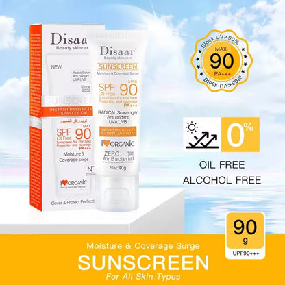 Disaar Facial Sunscreen Cream SPF 90 Body Protector