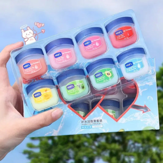 4/6/8pcs Jelly Lip Balm Set – Hydrating & Nourishing