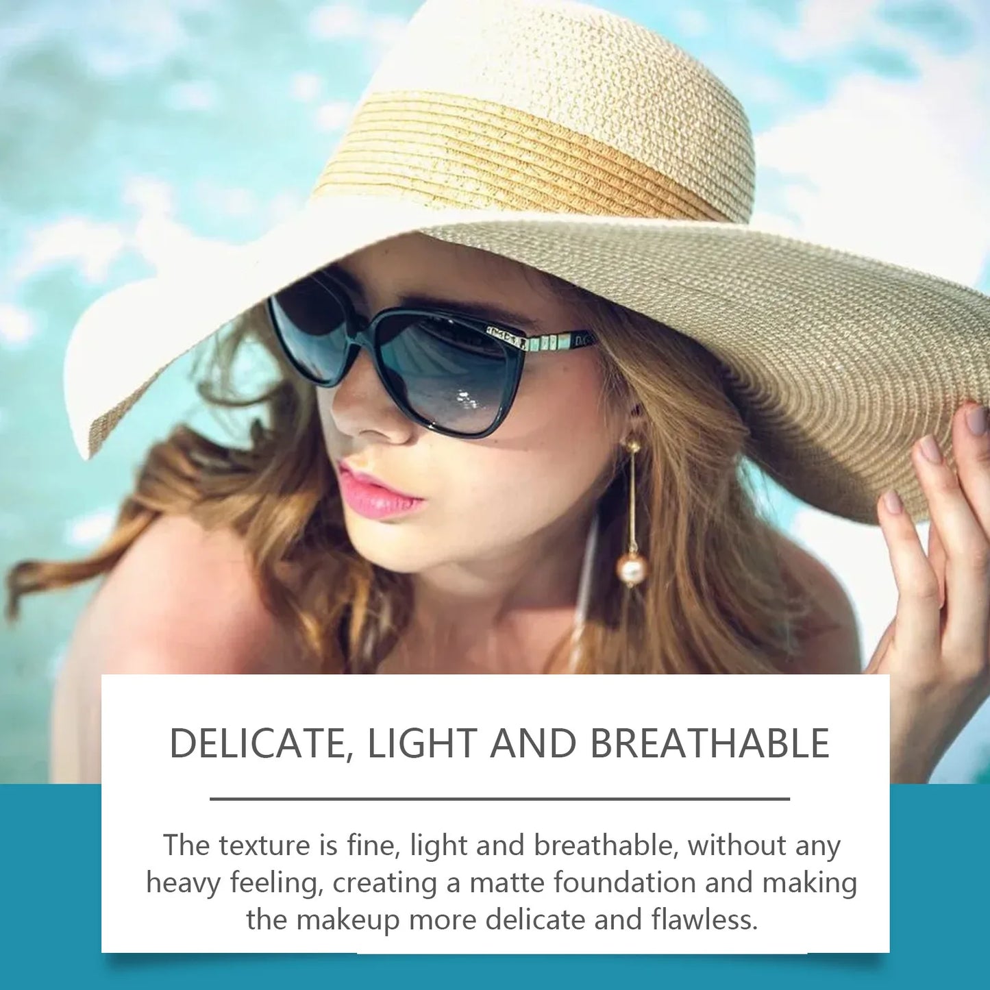 SPF50 Sunscreen Loose Powder Covering Pore Oil
