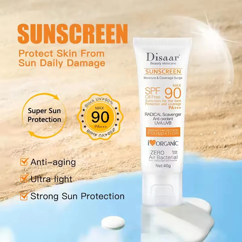 Disaar Facial Sunscreen Cream SPF 90 Body Protector