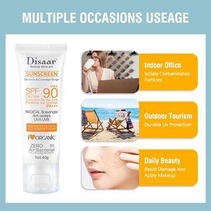 Disaar Facial Sunscreen Cream SPF 90 Body Protector