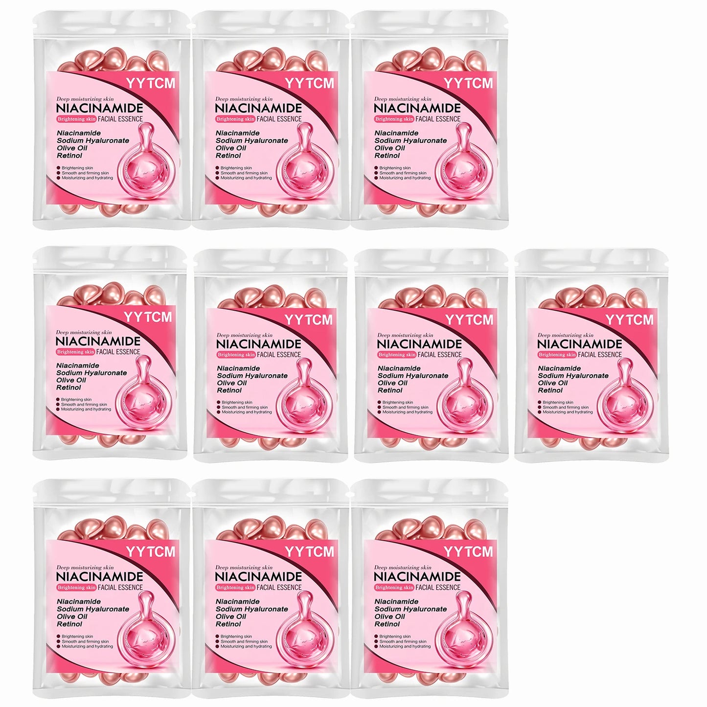Niacinamide Facial Essence Capsules, Containing Retinol