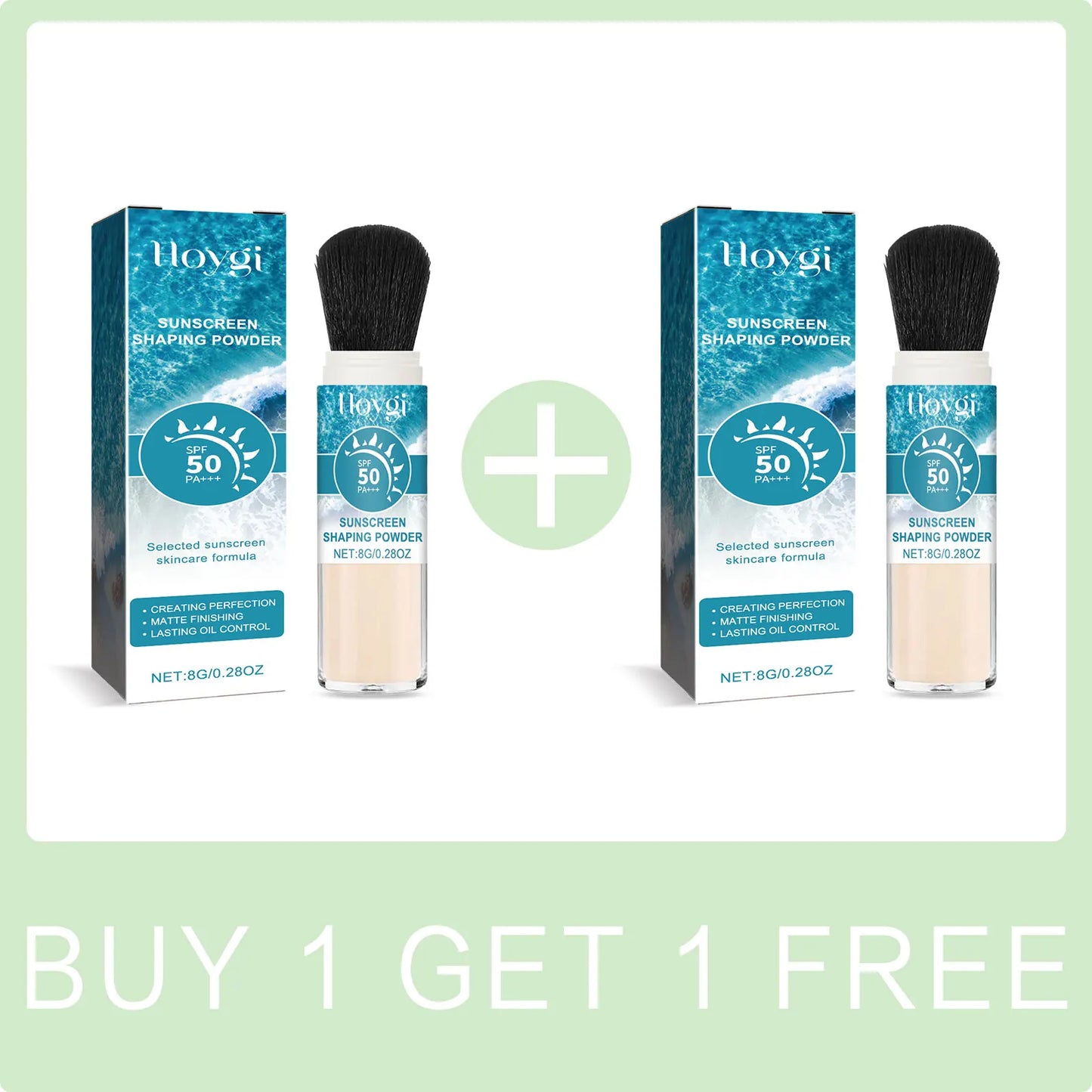 SPF50 Sunscreen Loose Powder Covering Pore Oil