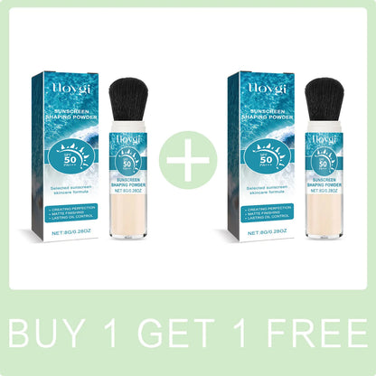 SPF50 Sunscreen Loose Powder Covering Pore Oil