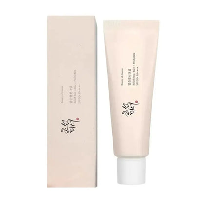 SPF50+ Anti UV Sun Block and Face Rice Probiotic Solar Blocker Skin Cream