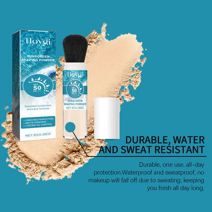 SPF50 Sunscreen Loose Powder Covering Pore Oil