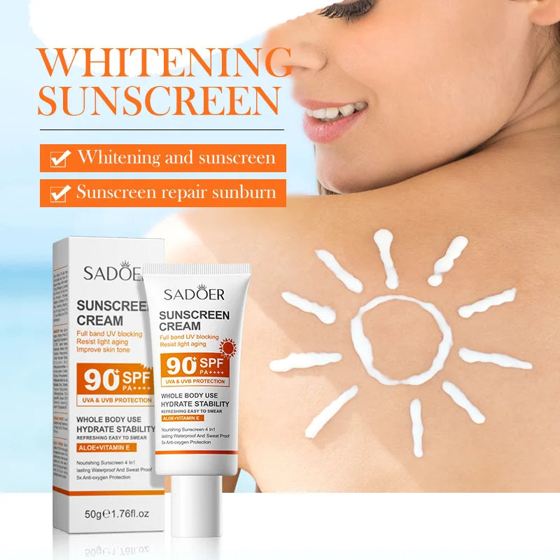 Spf 90+ Sunscreen For Face Whole Body Use Protector