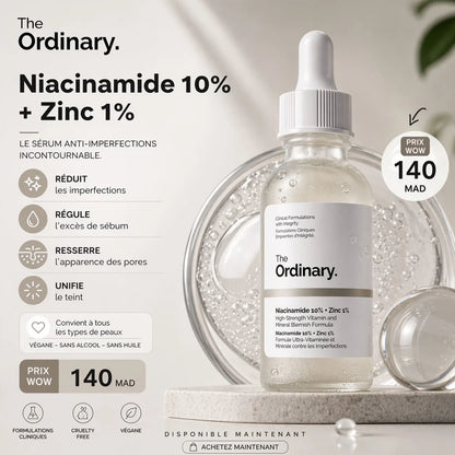 The Ordinary Niacinamide 10% + Zinc 1%