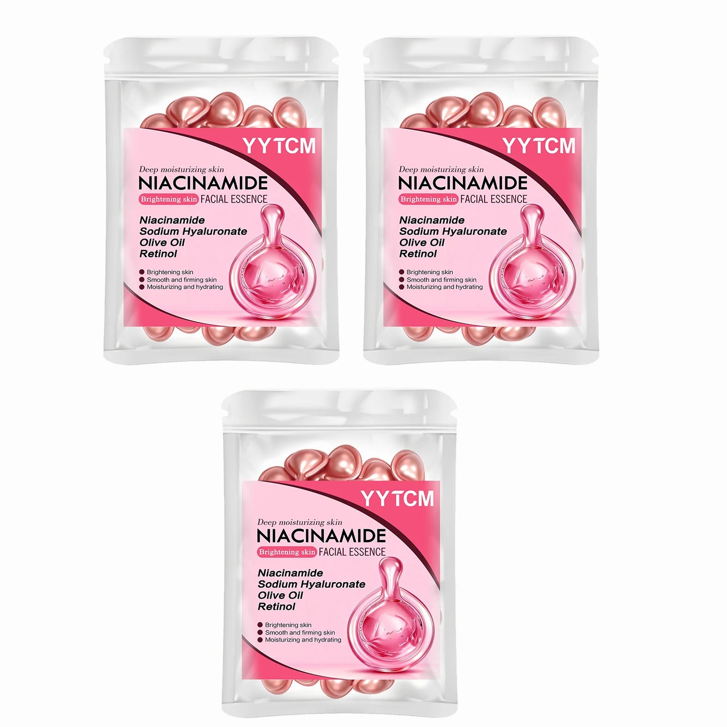 Niacinamide Facial Essence Capsules, Containing Retinol